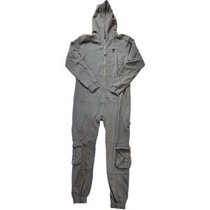 Onepiece Onesie Gray Unisex Jumpsuit Size XS